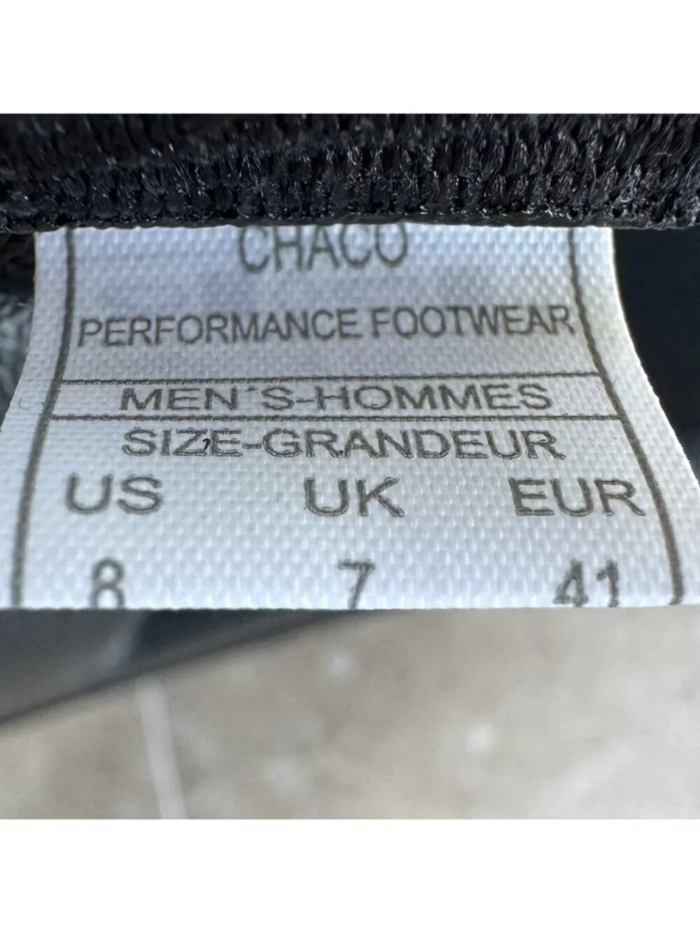 Chaco Chillos Sport Sandal Black Mens 8